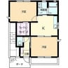 ブランシェＪ 2Kの間取り