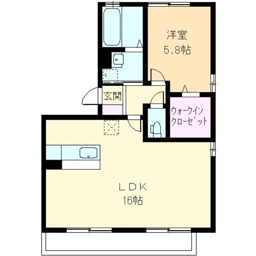 間取図 リビングタウンふしのがわ