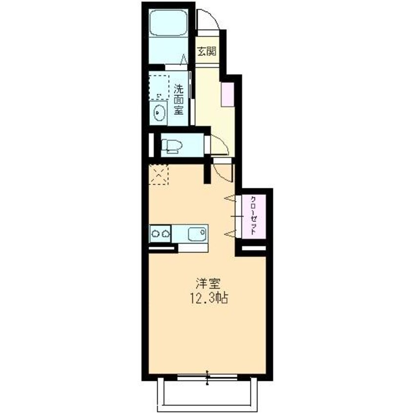間取図 ラフレシール
