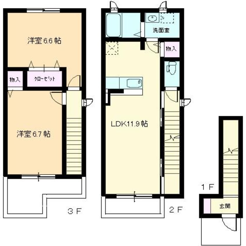 間取図 メゾン・ド・アリアージュ
