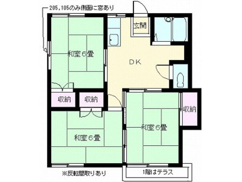 間取図 ニコニコハイツ