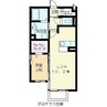 イーストピース上郷 1LDKの間取り