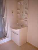 洗面室 ピースフル樫の前