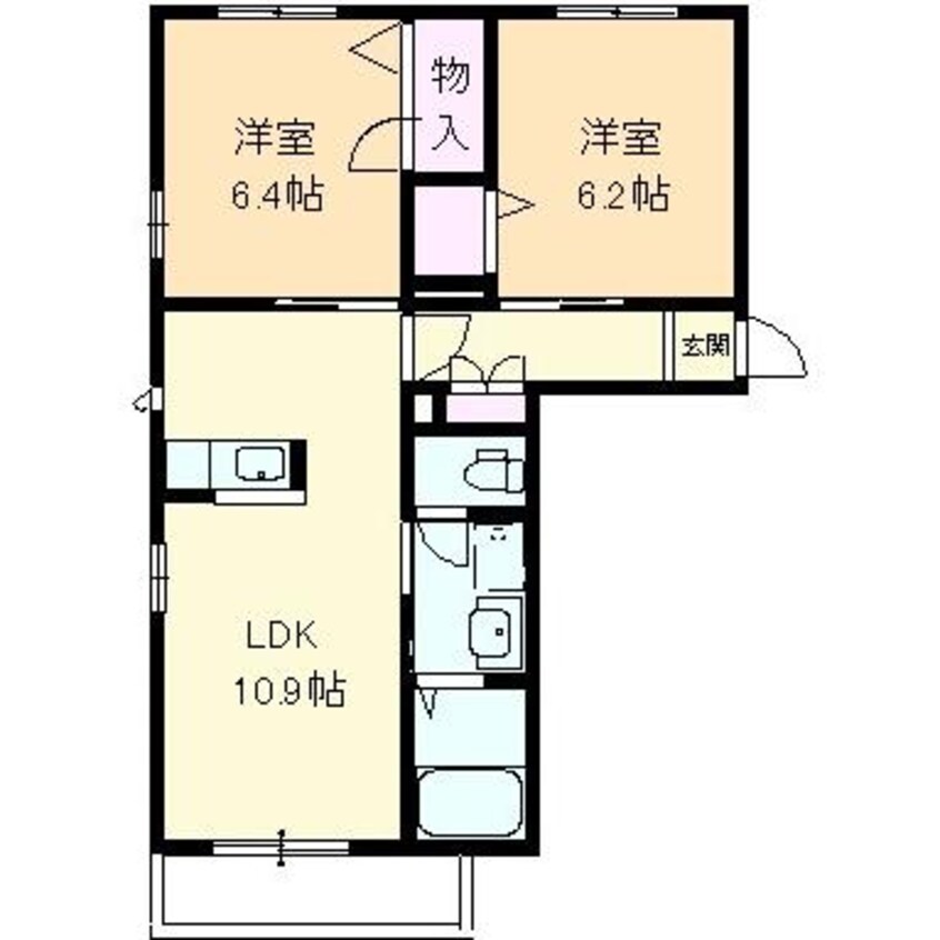 間取図 シャーメゾンZen