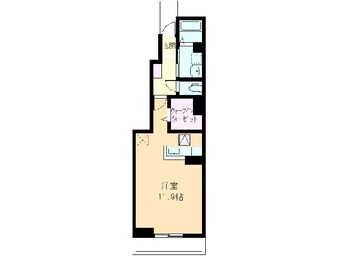 間取図 エスト長谷