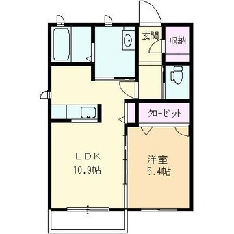 間取図 シャーメゾンショコラ