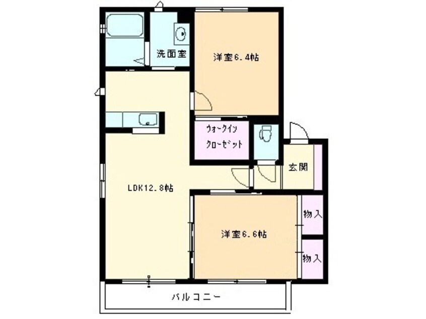 間取図 シャーメゾンプランドール