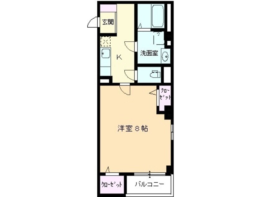 間取図 ダイトウ　パレス　ピースフルⅡ