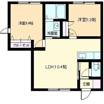 間取図 ミラ・グレース　Ｃ棟