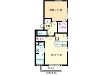 間取図 パルコベルデ
