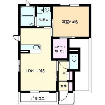 間取図 ボノステラゆき　Ａ棟