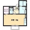 アルテール小郡 1Rの間取り