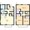 イムウッド山の手　Ａ棟 3LDKの間取り