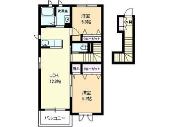 間取図 シャーメゾン小郡新町