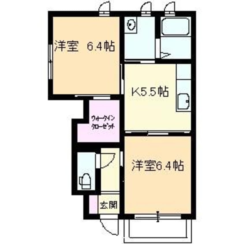 間取図 ジェネレーション２１　Ａ棟