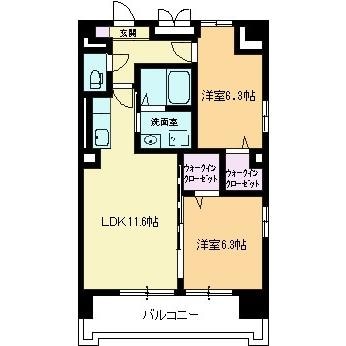間取り図 メゾン　プロスパーレ