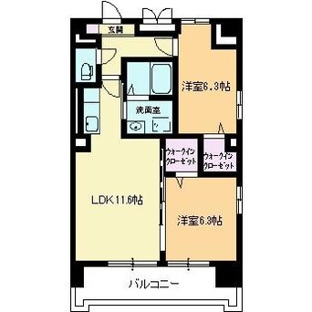 間取図 メゾン　プロスパーレ