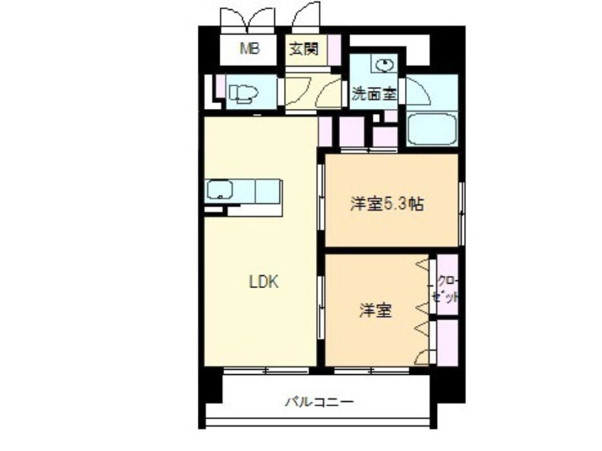 間取図 フォルト・マーレ