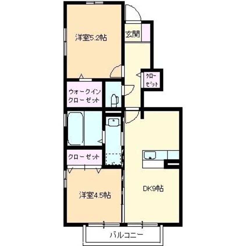 間取図 サン　クレスト