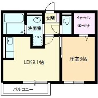 間取図 エアフォルク新山口