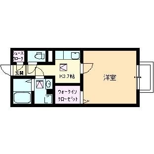 間取り図 クローリスＢ