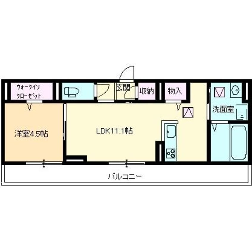 間取図 フェリオ新山口