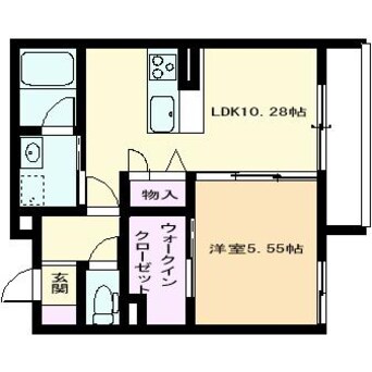 間取図 シャーメゾンステージ新山口駅前　Ｃ棟