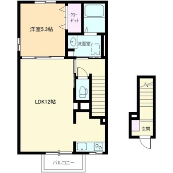 間取図 グランデ・ｈｉｄｅ　Ｂ