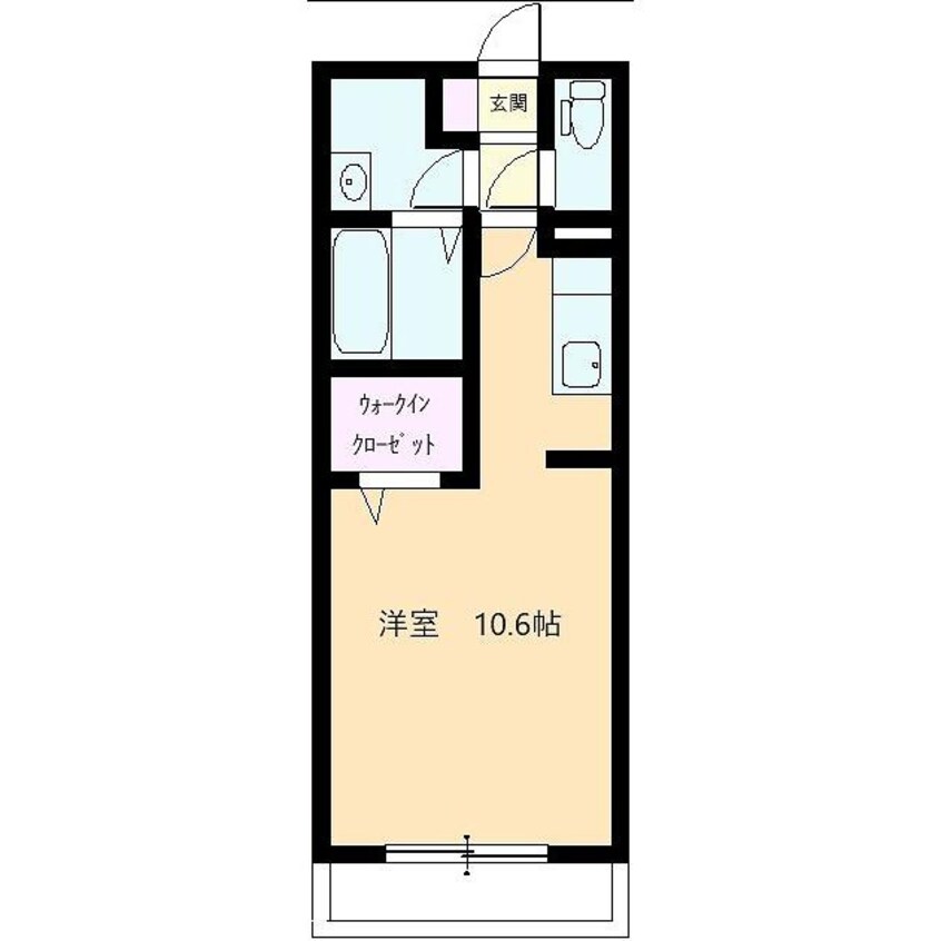 間取図 ディアライズ小郡船倉町B棟