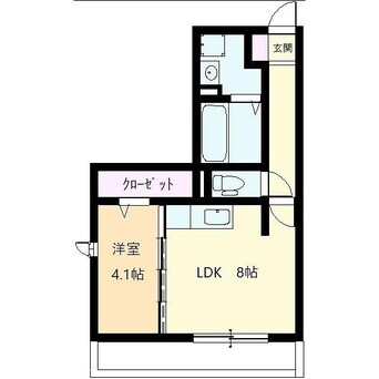 間取図 ディアライズ小郡船倉町B棟