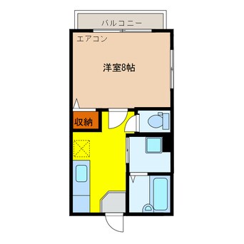 間取図 サケヤハイツ