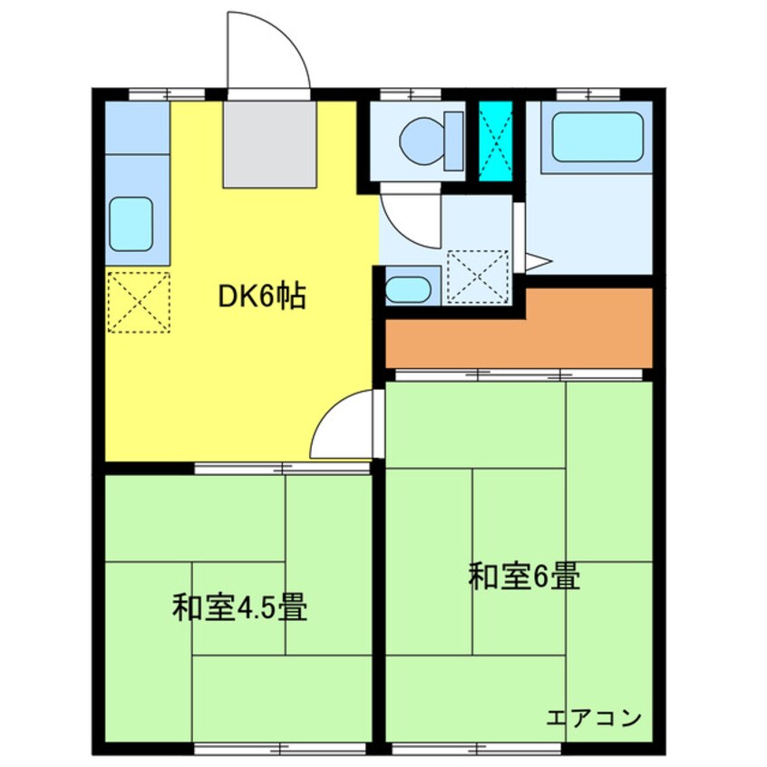 間取図 高森アパート