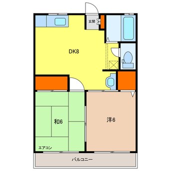 間取図 グリーンハイム