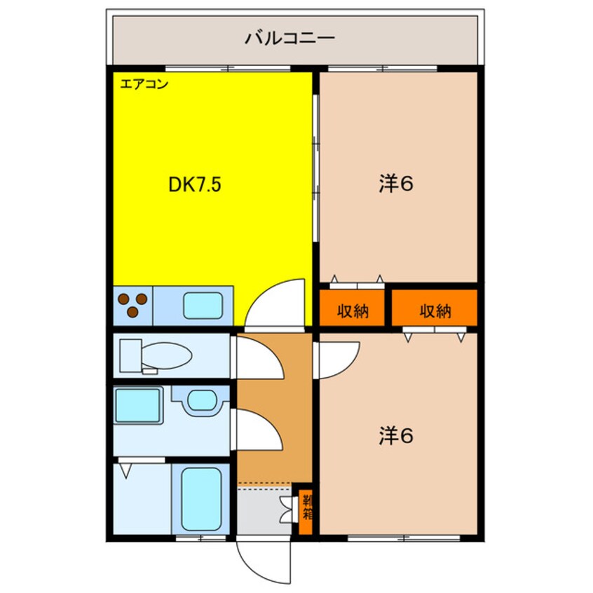 間取図 表アパート