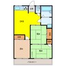 緑ヶ丘マンション 3DKの間取り