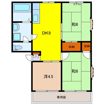 間取図 エステート貴