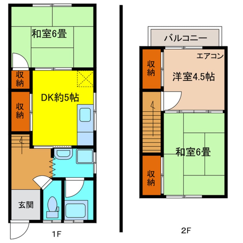 間取図 高榎アパート