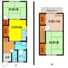 高榎アパート 3DKの間取り