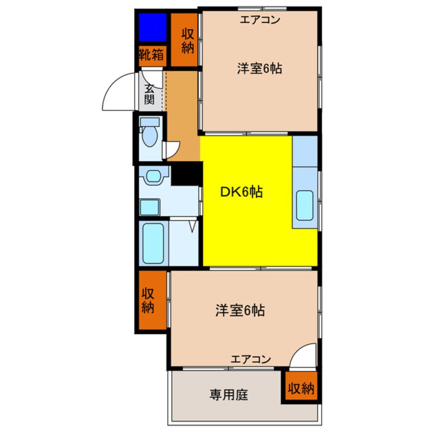 間取図 ハマイ南畑敷マンション