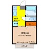 アリスハイツ 1Kの間取り