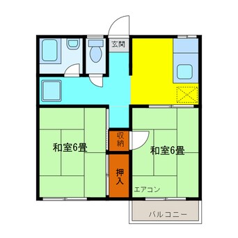 間取図 ホーブル錦