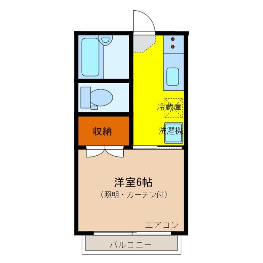 間取図 ASハイツ