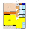 HOEI21 1LDKの間取り