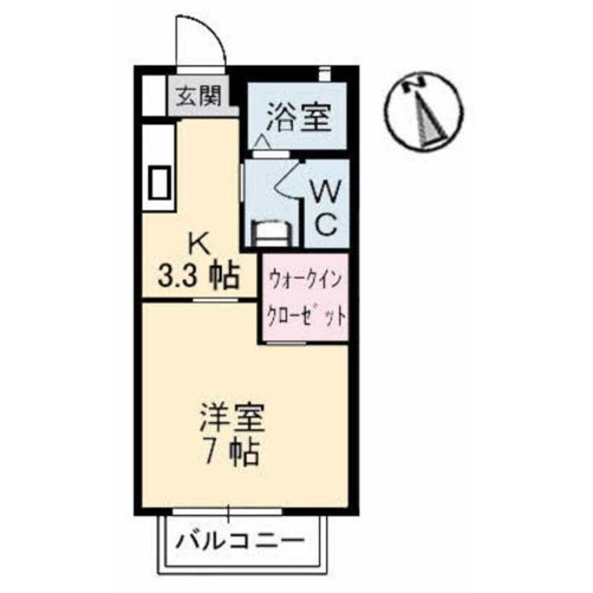 間取図 ディアス巴橋