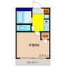 アクサ三次駅前 1Kの間取り