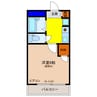 アクサ三次駅前 1Kの間取り