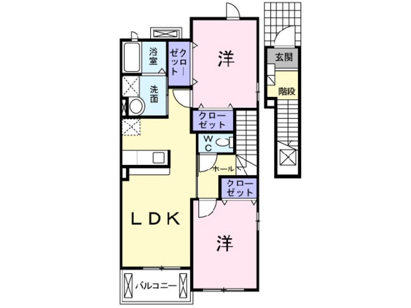 間取図 セリーノ・カーサA