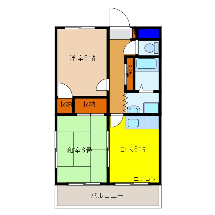 間取図 第5ラインマンション