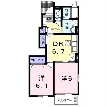 間取図 ウェルフェアＢ棟