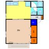 泉マンション 1DKの間取り
